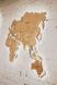 Wooden World Map "S" 170x100 cm